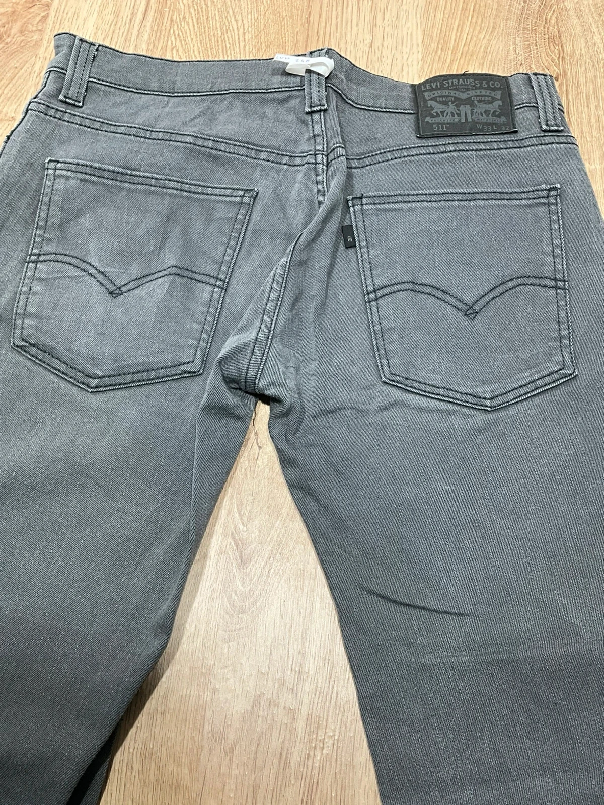Jean Levi's 511 Coupe Slim W33 L32 Vintage GrisLvh 248 – photo 9